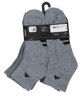 Thumbnail 2: Adidas Men's 6 Pk Quarter Socks  