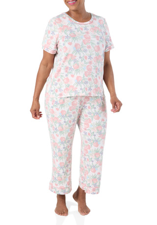 Thumbnail 1: IZOD Women's Plus 2 Pc Pajama Pants Set  
