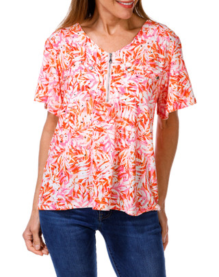Thumbnail 1: Emily Daniels Women's Floral Sequins Top 