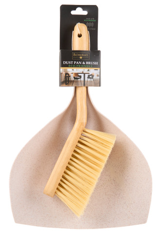 Thumbnail 2: Bombay 2 Pc Dust Pan & Brush  