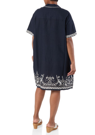 Thumbnail 3: MAX STUDIO Women's Plus Button Down Dress  