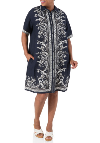 Thumbnail 1: MAX STUDIO Women's Plus Button Down Dress  