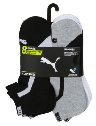 Thumbnail 2: Puma Men's 8 Pk Low Cut Socks 