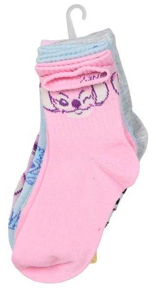 Thumbnail 2: STITCH Girls 6 Pk Crew Socks  