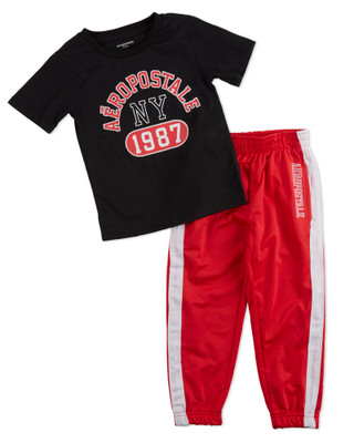 Thumbnail 1: Aeropostale Little Boys 2 Pc Pants Set  