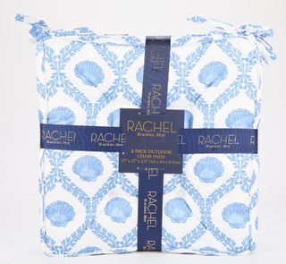 Thumbnail 1: RACHEL ROY 2 Pk Coastal Outdoor Chair Pads 