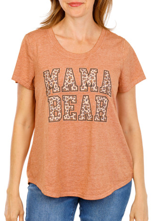 Thumbnail 2: Sable Sky Women's Mama Bear Graphic Tee 