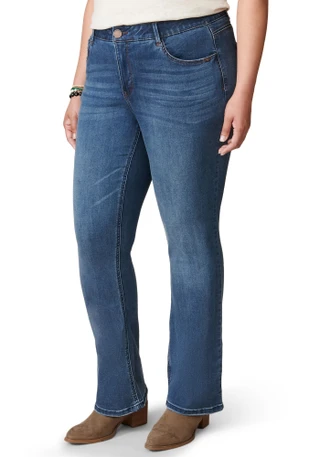 Thumbnail 7: Democracy Plus Ab Solutions High Rise Itty Bitty Boot Jeans 