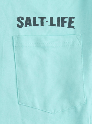 Thumbnail 3: Salt Life Men's Long Sleeve Weekend Forecast Shirt 