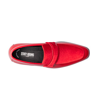 Thumbnail 4: Stacy Adams Stacy Adams Mens Spratley Moc Toe Saddle Slip Ons 