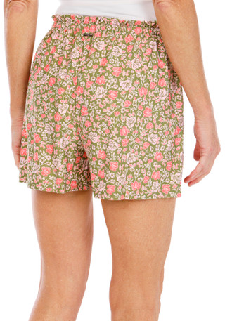 Thumbnail 3: CABANA LIFE Women's Rope Tassel Tie Waist UPF 50+ Shorts 