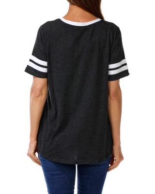 Thumbnail 2: Sable Sky Women's Game Day Baseball Top 