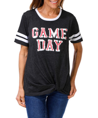 Thumbnail 1: Sable Sky Women's Game Day Baseball Top 