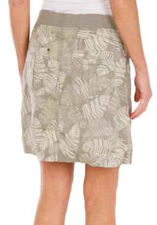 Thumbnail 2: Dash Women's Sharon Leaf Print Comfort Skort 
