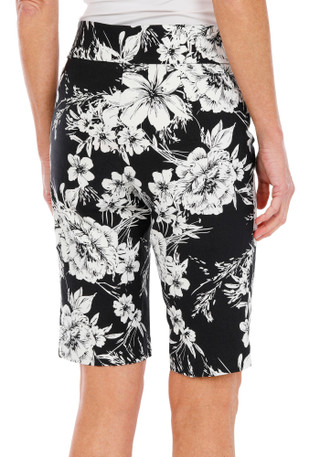 Thumbnail 2: Philosophy Women's Tropical Print Stretch Bermuda Shorts 