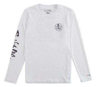 Thumbnail 1: Salt Life Boys Long Sleeve UV 50 Skull Performance Tee 