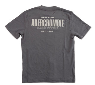 Thumbnail 2: Abercrombie & Fitch Boys Short Sleeve Logo Tee 