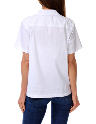 Thumbnail 2: Zac & Rachel Women's Solid Button Down Embroidered Top  