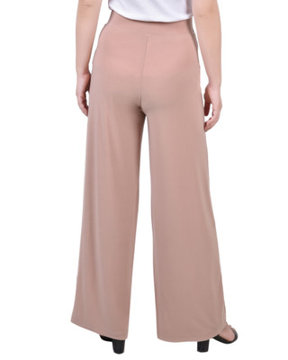 Thumbnail 2: Ny Collection NY Collection Womens Petite Pull On Palazzo Pants 