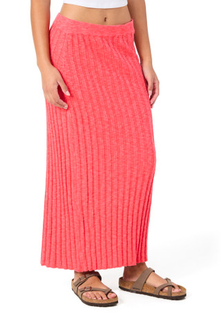 Thumbnail 3: BY TOGETHER Juniors Ribbed Midi Skirt 