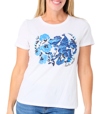 Thumbnail 1: KATE SPADE Women's Peacock Tee 