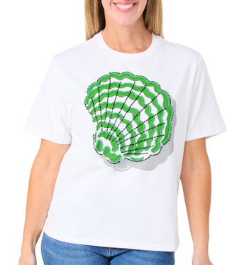 Thumbnail 1: KATE SPADE Women's Embellished Shell Tee 