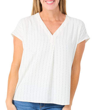 Thumbnail 1: Premise Women's Dolman Dotted Top 