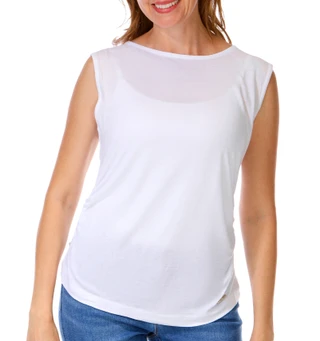 Thumbnail 1: ELIE TAHARI Women's Sleeveless Solid Top 