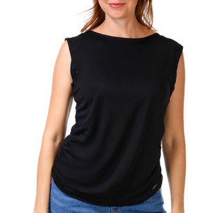 Thumbnail 1: ELIE TAHARI Women's Sleeveless Solid Top 