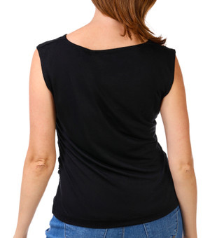 Thumbnail 2: ELIE TAHARI Women's Sleeveless Solid Top 