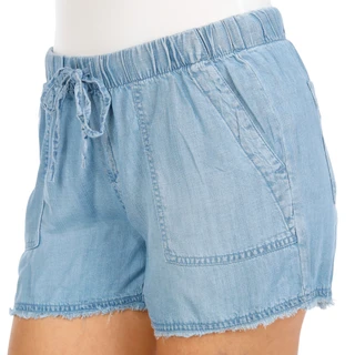 Thumbnail 3: For the Republic Women's Frayed Hem Tencel Shorts 