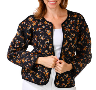 Thumbnail 4: Onque Petite Quilted Reversible Jacket 