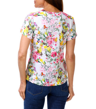 Thumbnail 2: Express Women's Floral Print Top  