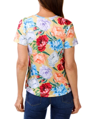 Thumbnail 2: Express Women's Floral Print Top  