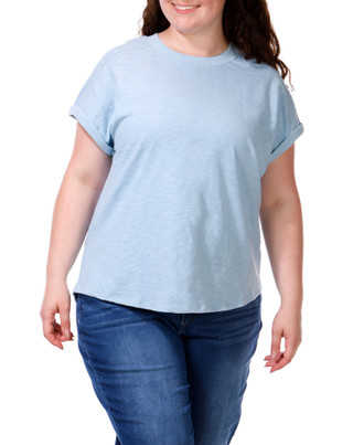 Thumbnail 1: FARMERS MARKET Women's Solid Cuffed Sleeve Top 
