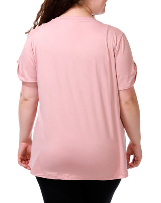 Thumbnail 4: Velocity Women's Plus Anna Super Soft Top 