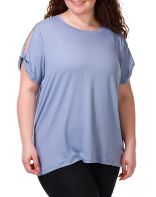 Thumbnail 2: Velocity Women's Plus Anna Super Soft Top 