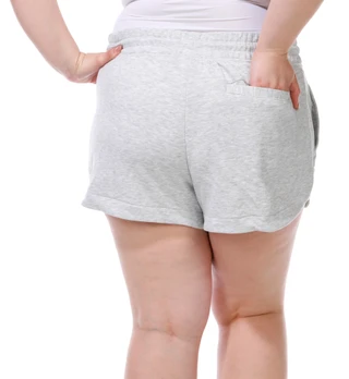 Thumbnail 2: Yogalicious Women's Plus Active Shorts 
