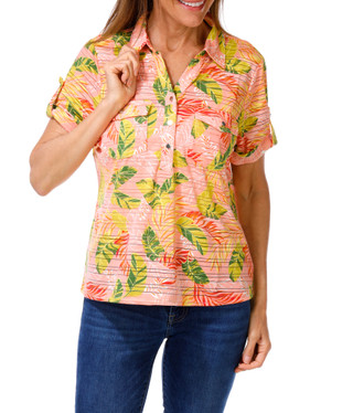 Thumbnail 1: Kate Park Women's Floral Print Top  