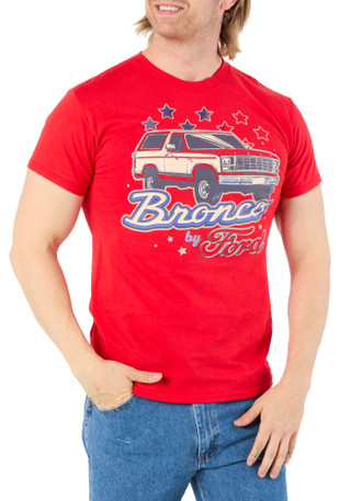 Thumbnail 1: Hybrid Apparel Men's Americana Ford Bronco Graphic Tee 