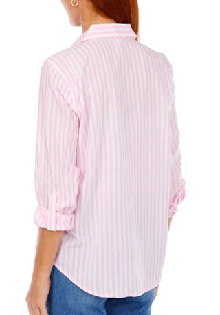 Thumbnail 2: Beach Lunch Lounge Women's Stripe Print Top 