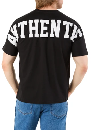 Thumbnail 2: Eighty Eight Men's Applique Skull Authentic Heavy Tee 