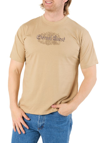 Thumbnail 1: Eighty Eight Men's Embroidered Eternal Quest Heavy Tee 