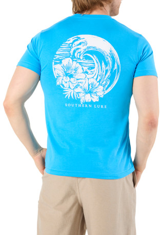 Thumbnail 2: Southern Lure Men's Outdoor Tropic Waves Tee 
