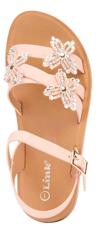 Thumbnail 4: Link Girls Butterfly Sandals  