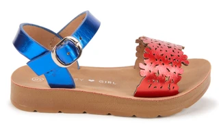 Thumbnail 4: Laundry Girl Toddler Girls Die Cut Floral Sandals  