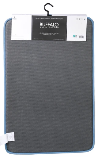 Thumbnail 3: Buffalo 2 Pk Solid Bath Rugs  