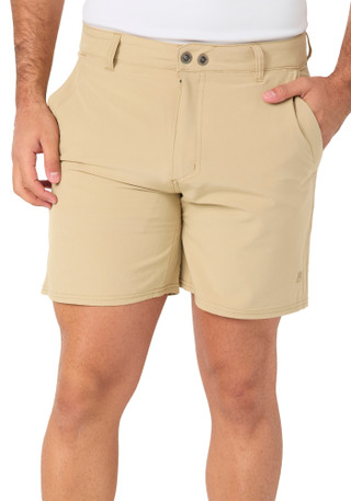 Thumbnail 1: AVALANCHE Men's Textured Hybrid Adjustable Shorts 