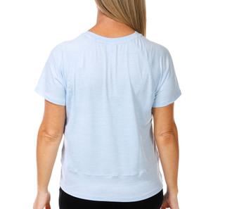 Thumbnail 3: RBX Women's Active Space Dye Boxy Tee 