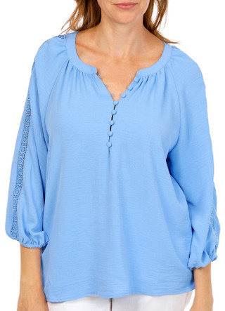 Thumbnail 1: Counterparts Women's Quarter Button Up Top 